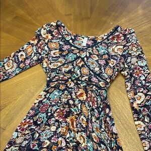 Floral Long Sleeve Dress